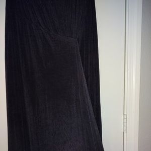 Draper and Damons Long Black Skirt